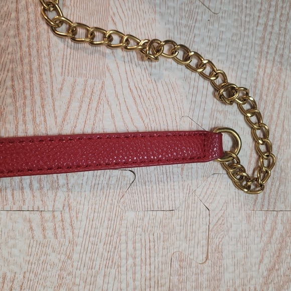 LTL London Valentina Handbag-Red - Picture 7 of 9